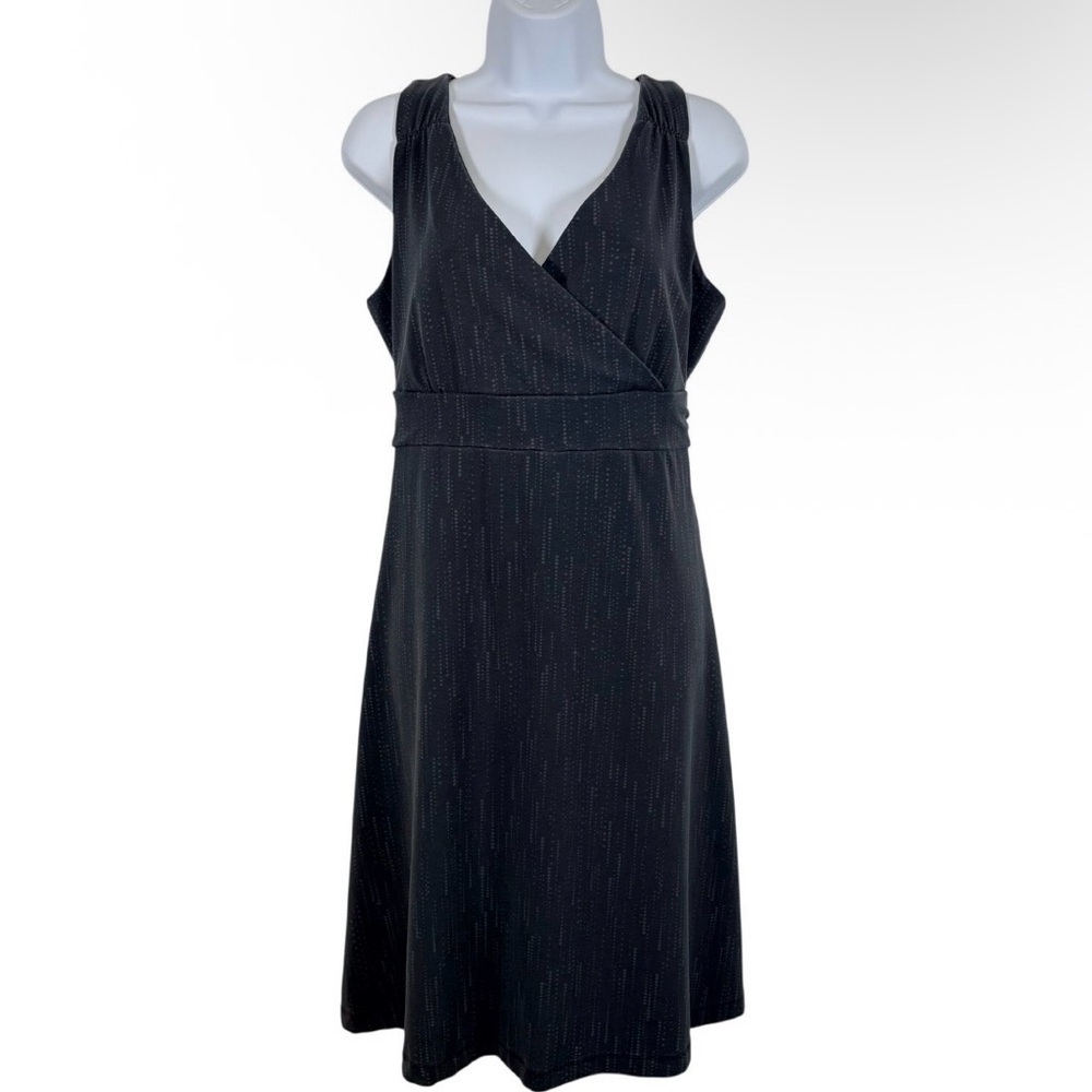 Eddie Bauer Black Midi Dress